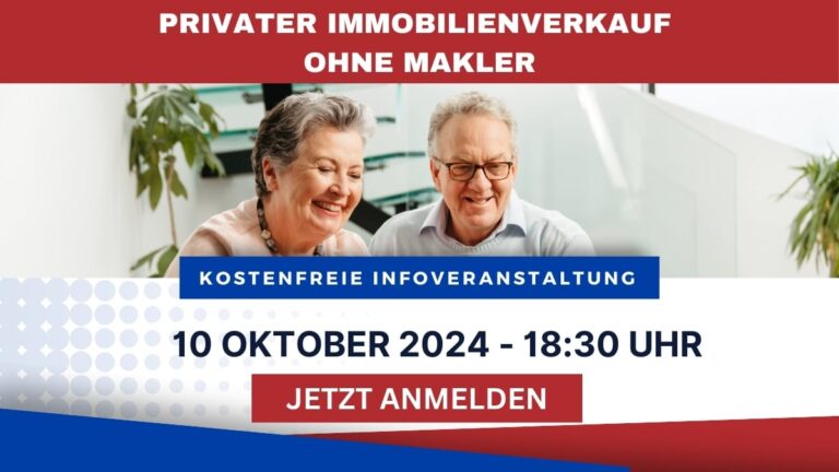 Privater Immobilienverkauf ohne Makler – Informationsveranstaltung