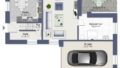 Charmantes Einfamilienhaus in VK-Röchlinghöhe - Grundriss EG