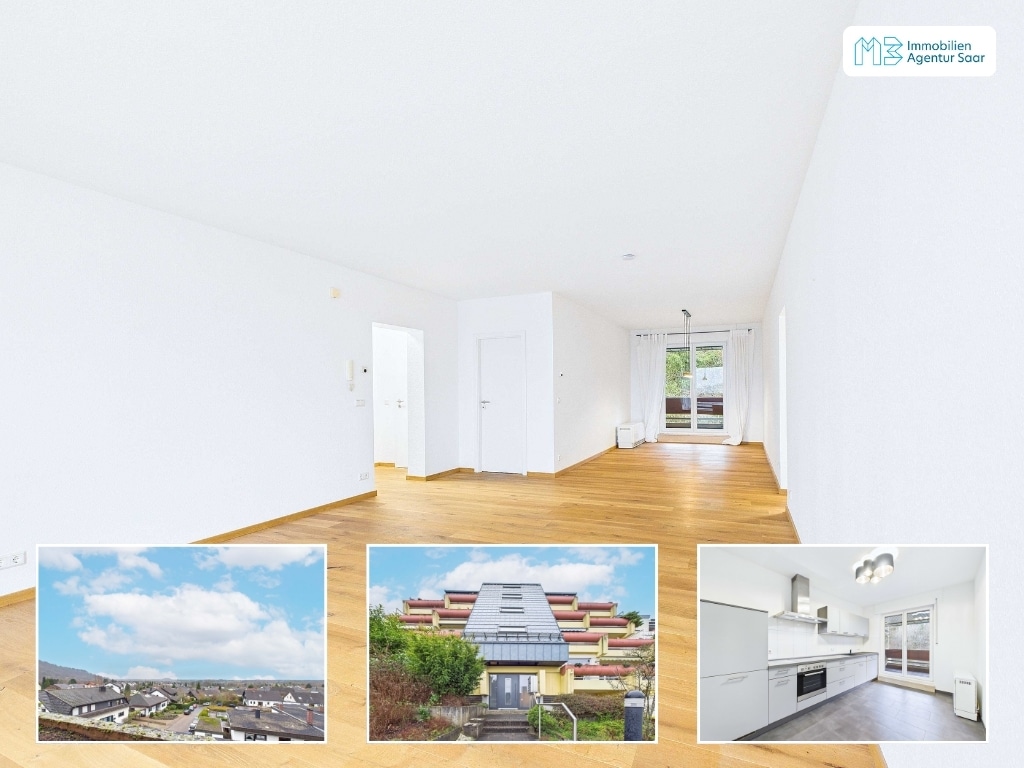 Gepflegte Wohnung mit 2 Balkone in Wallerfangen