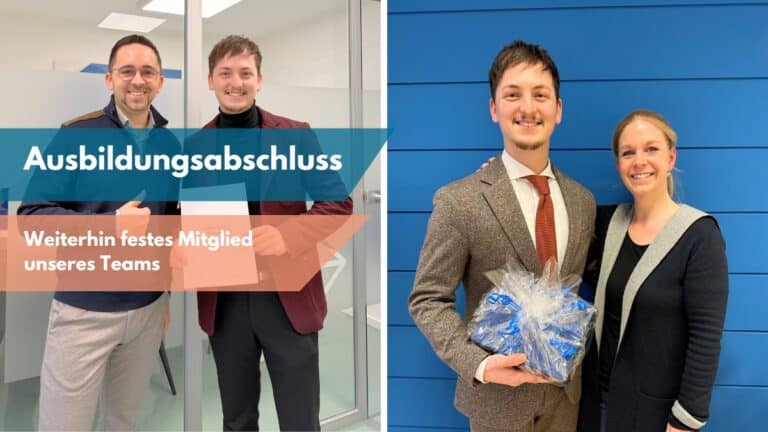 Ausbildungsabschluss Julian Gergen – vorzeitig und mit starker Leistung