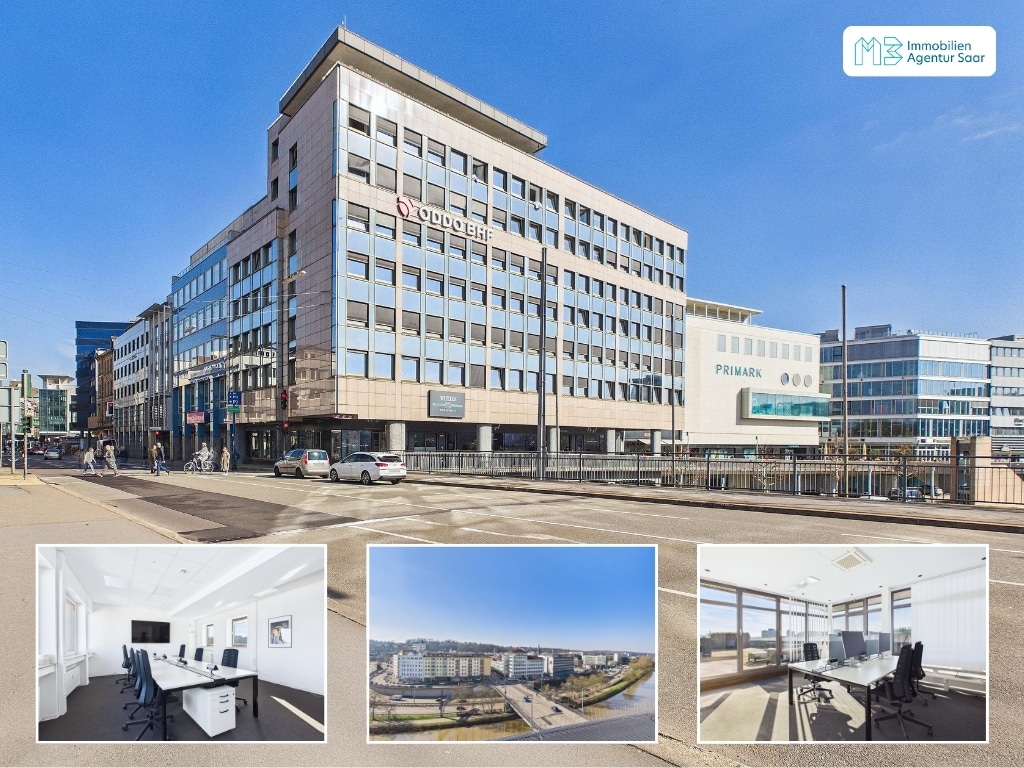 Repräsentative Penthouse-Büroetage in Saarbrücken- Berliner Promenade