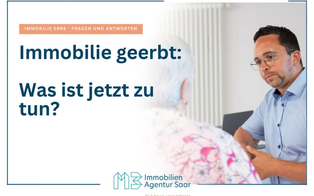 Immobilie geerbt: Was ist jetzt zu tun?