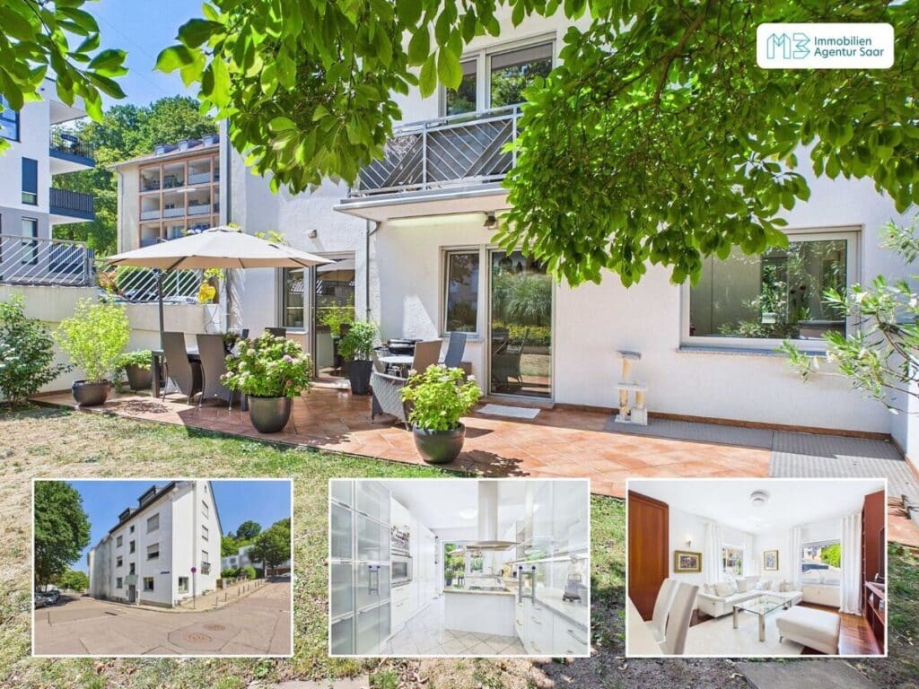 Gepflegte Eigentumswohnung mit Garten in Alt-Saarbrücken