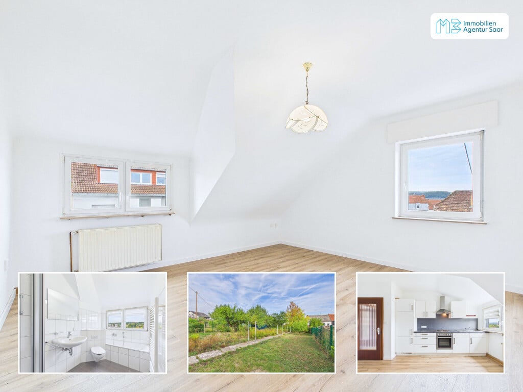Renovierte Dachgeschosswohnung in Bous