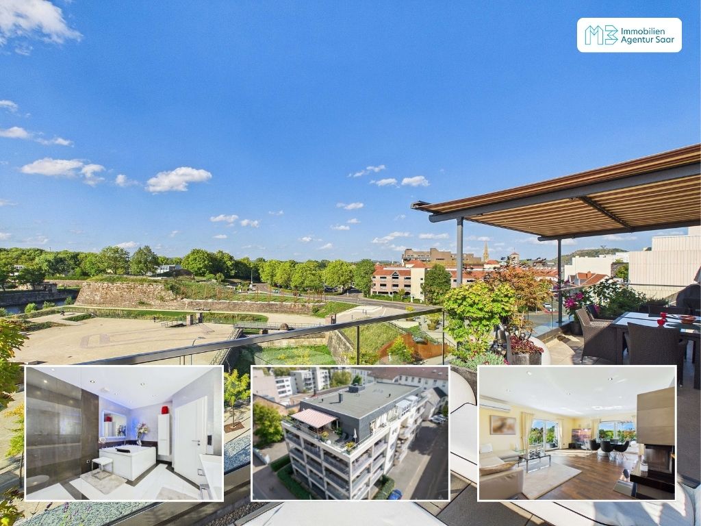 Einzigartige Penthousewohnung in Saarlouis-City