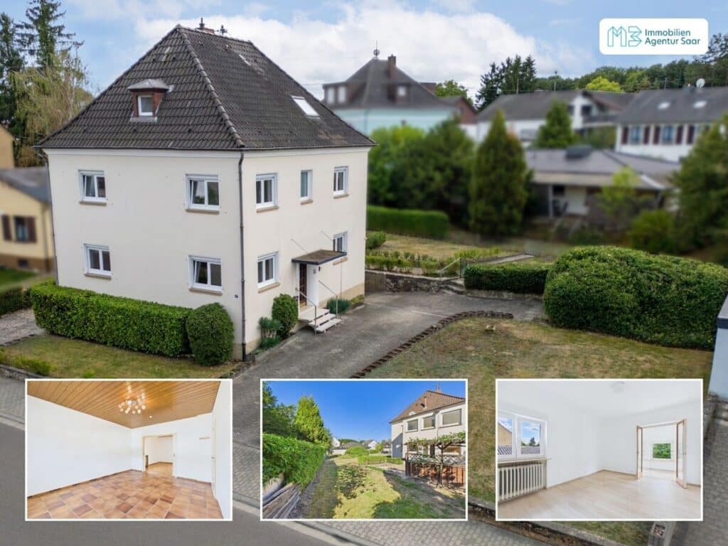 Zentrales Zweifamilienhaus in Wadgassen-Hostenbach