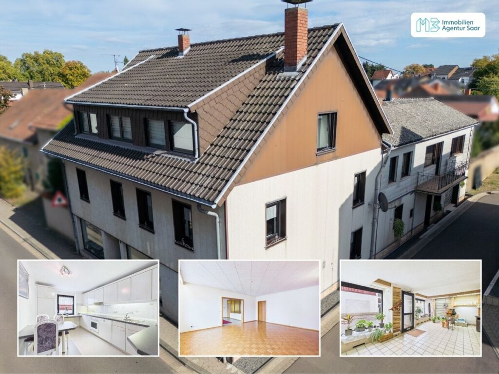 Vielseitiges Wohn-/Geschäftshaus in Wallerfangen
